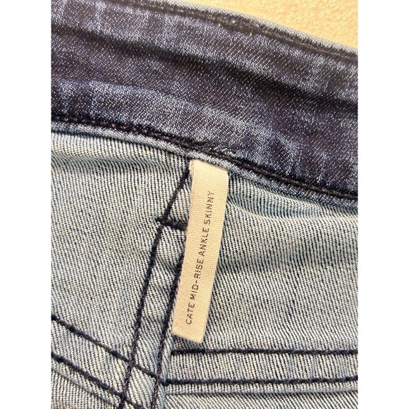Rag & Bone Cate Mid-Rise Ankle Skinny Jeans Size 28 April Shade - Picture 6 of 6